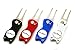 GoPick Golf Divot Repair Tool - Stainless Steel Switchblade With Detachable Ball Marker
