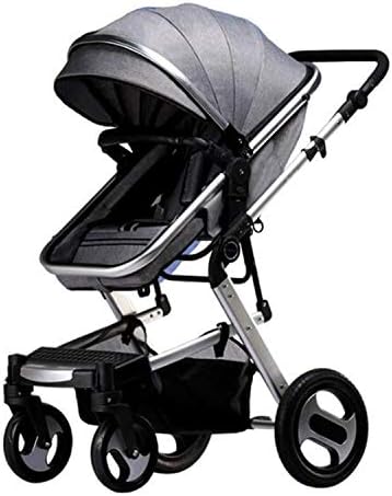Baby Stroller Higher Land-scape Golden Baby 3 In 1 Portable Folding Stroller 2 In 1 Luxury Carriage