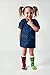 Pals Ladybug and Caterpillar Mismatched Socks Cool, Funny, Silly Designs for Boys or Girls, Non-Slip Sole Crew Socks, 1 Pair