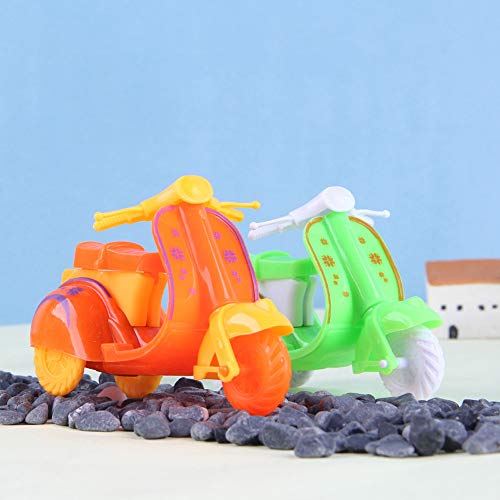 USHOT Mini Three-Wheeled Trolley Toy Pull Back Early Model Children Educational Toys