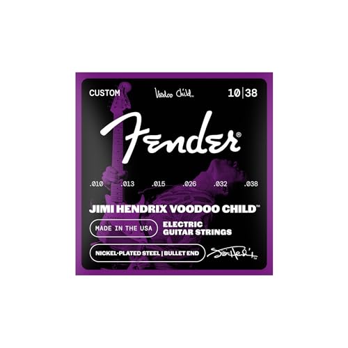 Fender Hendrix Voodoo Child Bullet End NPS Electric Guitar Strings 10-38