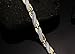 Gold Silver Titanium Steel Magnetic Therapy Health Link Bracelet Men Women