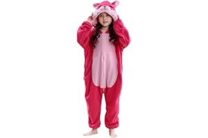 JVJQ Unisex Animal Halloween Kids Onesie for Girls Boys One Piece Christmas Pajamas Costume Party Cosplay Pyjamas