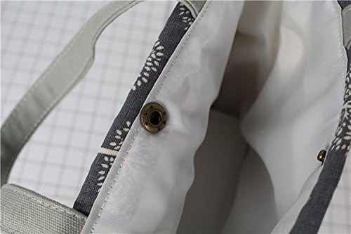Canvas Insulated Cool Bag Lunch Box Tote Bag Picnic BBQ Food Carrier Travel School Office Lunch Carry Bag Cooler - Image 5