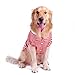 Petroom Dog Shirts for Large Dogs,Dog Striped Cotton T-Shirt Breathable Stretchy Costumes Pet Pullover Clothes(Red White Stripe,XL)