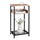 KJGKK Tall Side Table, 30 inch High End
