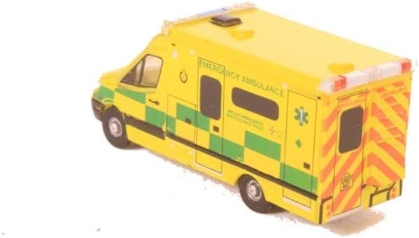 Oxford Diecast 1:148 Mercedes Ambulance Wales Collectable model NMA001, Green - Image 4