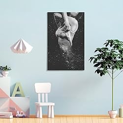 Black And White Woman Sexy Aesthetic Poster Posters