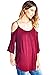 Modern Kiwi® Solid Off-The-Shoulder High Low Tunic Top (S-4XL)