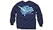 Costa Men's Retro Long Sleeve T-Shirt Navy XL