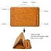 iPad Pro 12.9 Case Sleeve Apple Pencil Holder TOOVREN Tri-fold Stand Soft Leather PU Protective iPad Pro Pouch Cover Smart Keyboard Compatible for Apple iPad Pro 12.9 Inch 2017/2015 Brown …