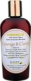 Courage & Clarity Body-Mind Vibrational Remedy Lotion 3.8 oz. for Worry, Low Confidence, Obsessive Thought made with Bach Flower Essences and Pure Essential Oils