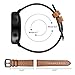 BONSTRAP Quick Release Brown Leather Watch Bands 20mm Compatible with Samsung Galaxy Watch 42mm/Samsung Gear Sport/Samsung Gear S2 Mens Womens