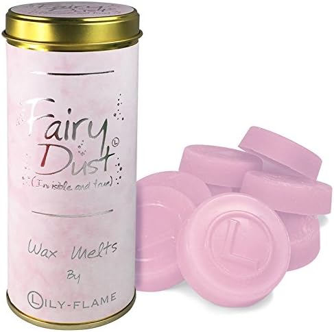 Lily-Flame Scented Wax Melts x 8 - Fairy Dust, Rose, 8 Wax Melts