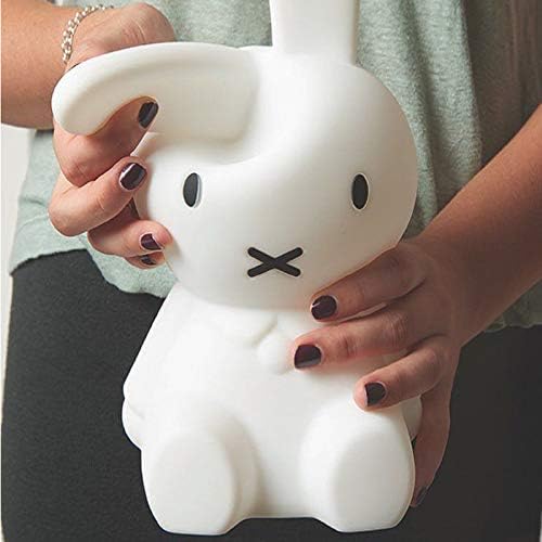 FaceToWind Silicone Night Light Ins Hot Miffy Rabbit Children Silicone Led Bed Table Lamp Dimmable Led Night Light Usb Rechargeable Night Light For Kids Gift,85X85X165Mm [Energy Class A++]