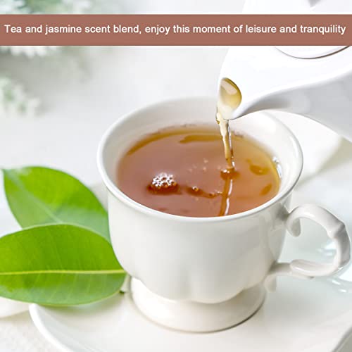 Yan Hou Tang Jasmine Pearls Green Tea Chinese Loose Leaf Dragon Ball Heabal Flower 100g 3.56oz - Aroma Resealable Pack Pouch