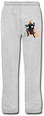 DAMEI Men's Super Horror Hero Judgment Eye Knight Sports Sweatpants Cotton Pants