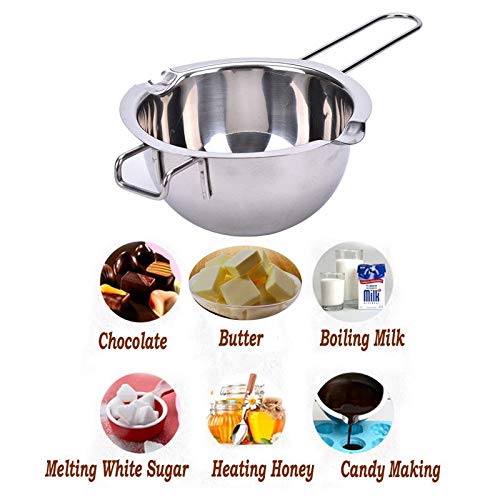Stainless Steel Double Boiler Melting pot for Chocolate, Butter,Candy,Candle Making,Heat the Milk and Heat the Honey - Thumbnail 6