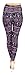VIV Collection Plus Size Printed Brushed Ultra Soft Leggings (Black Pink Elephant March)