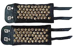 SHREYAS CHRISTMAS OFFER-17 Ankle Bell 5 Line Leather Ghungroo chalangai for all Indian classical dance