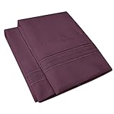1500 Supreme Collection Pillowcase - King, 2 Count, Purple