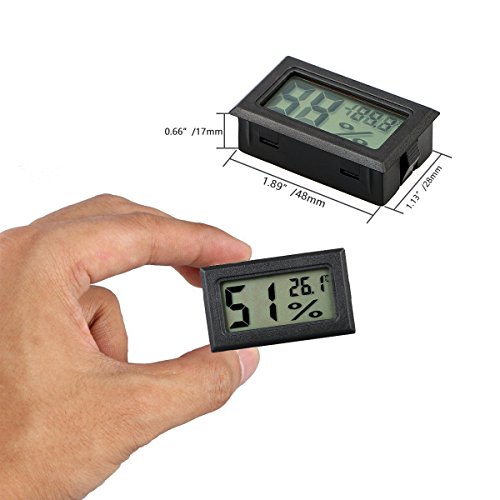 1 Veanic+Electronic+Temperature+Thermometer+Humidifiers