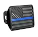 eVerHITCH USA American Flag Metal Hitch Cover (Fits 2