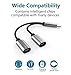 2 in 1 Lightning Adapter Charger and Lightning to Aux Headphone Jack Audio Adapter Support iOS 10.3, iOS 11 or Later