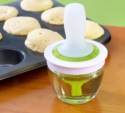 Orpio Chefs Silicone Oil Brush Basting Set (Ks14, Multicolour)
