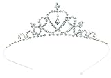 Simplicity Girl's Wedding Party Tiara w/ Crystal Rhinestones
