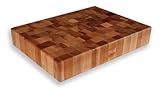 Maple End Grain Chopping Block 20 x 15 x 3 1/2