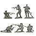 CC CIVIL WAR Confederate Plastic Soldiers - 44th Tennessee 12 GRAY 1:32 Figures