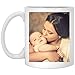 Personalized Coffee Mug for Father Day - Add Your Photo/Logo to Customized Travel, Beer Mug - Unique Custom Gift (White, 11 oz)