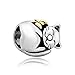 CharmSStory Cute Cat Animal Charm Beads for Bracelets (Style 1)