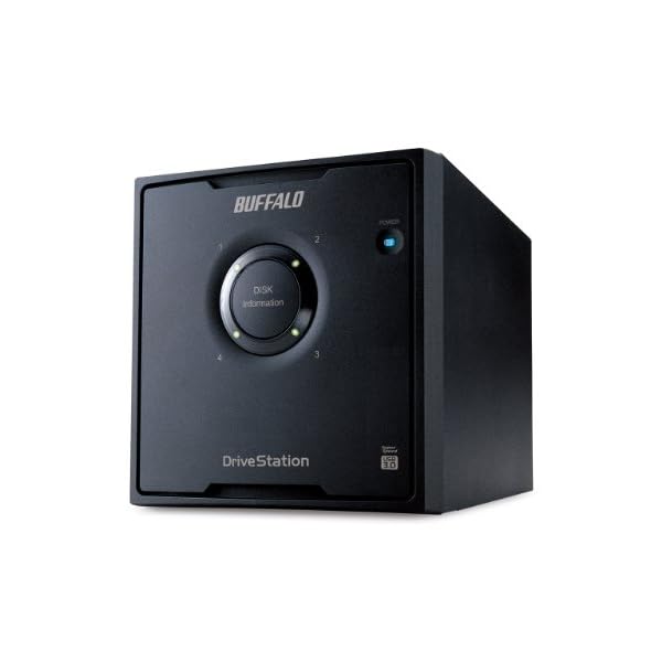 Buffalo DriveStation Quad HD-QL12TU3R5-EU 12TB externe USB-Festplatte (8,9 cm (3,5 Zoll), 4-Bay, 7200 rpm, 64 MB Cache… – Bild 5