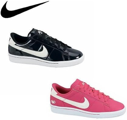 Amazon Nike Tennis Classic Sl Gs 24 0 ブラック ホワイト 010 Ssk 90 ナイキ テニス クラシック Sl Gs ジュニア レディース バレンタイン スニーカー