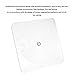Aluminum Plastering Hawk, Lightweight Plastering Handheld Plate with Comfort Grip Handle Size 30x30x13cm for Household Drywall Building Remodel
