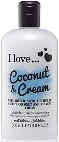 I Love... Coconut & Cream Bubble Bath And Shower Creme 500ml