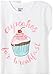 Amazon Brand - Spotted Zebra Girl's Toddler & Kids 4-Pack Short-Sleeve T-Shirts