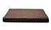 Furhaven Orthopedic Dog Bed for Medium/Small Dogs w/ Removable Washable Cover, For Dogs Up to 35 lbs - Ultra Plush Faux Fur & Suede Mattress - Chocolate, Medium
