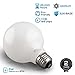 TORCHSTAR LED Dimmable G25 Globe Light Bulbs, 5W (60W Equiv.), 360° Glowing Frosted Glass Lens for Decorative, Warm White Ambiance Pro, Incandescent Replacement, Pack of 6