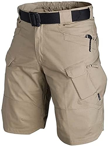 JIAYAN Men Cargo Hiking Shorts Stretch Quick Dry Breathable