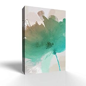 Wall26-Canvas Wall Art-Abstract Colorful Flower-Giclee Painting Wall Bedroom Living House Decoration Home Art - 12x18 inches