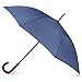 Totes 48 Inch Automatic Open Stick Umbrella, Blue, One Size