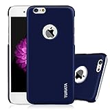 iPhone 6 Plus Case - TURATA [Slim Fit] Premium Coated Non Slip Surface [Navy] Four Layer Paint Designed Hard Case for iPhone 6 Plus 5.5 inch (2014) - Navy