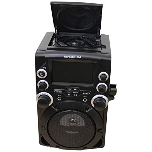 Karaoke USA GQ740 CD+G Karaoke System with 4.3" Color TFT Screen