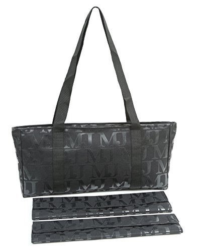 Mah Jongg Black with Black MJ Designer Logo Soft Case (Case Only)