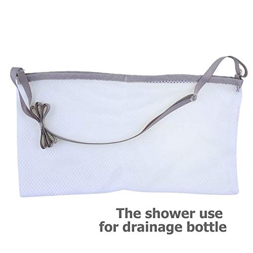 Adjustable Mastectomy Drain Holder Drainage Pouch with Shower Bag for