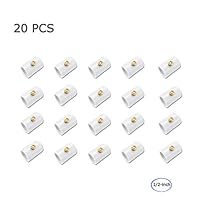 CozyCabin 1/2 inch PVC Splitter with Brass Mist Nozzle (Pack of 20)