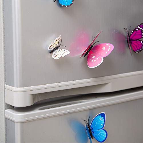 Download 36pcs Butterfly Wall Decals 3d Butterflies Decor For Wall Sticker Removable Mural Stickers Home Decoration Kids Room Bedroom Decor Blue Pricepulse